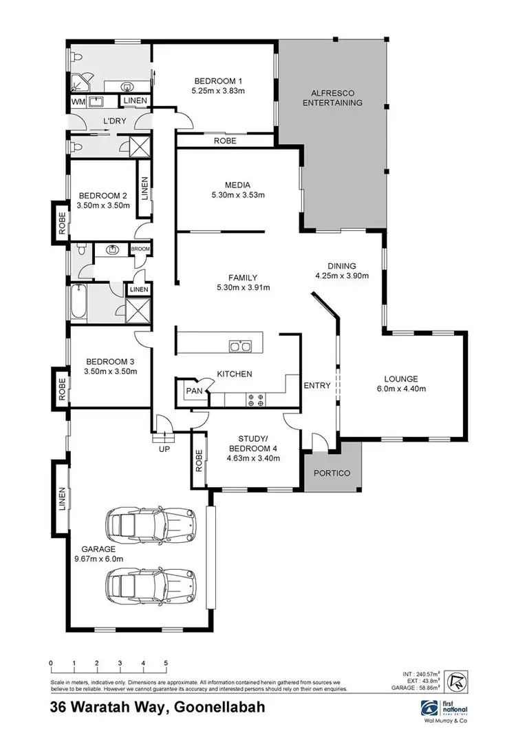 Floorplan of Homely house listing, 36 Waratah Way, Goonellabah NSW 2480