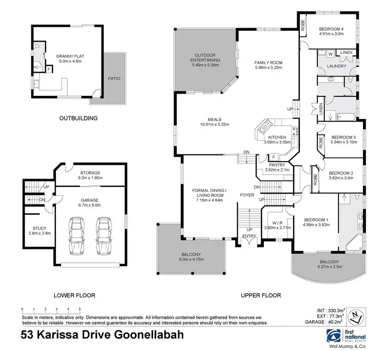Floorplan of Homely house listing, 53 Karissa Drive, Goonellabah NSW 2480