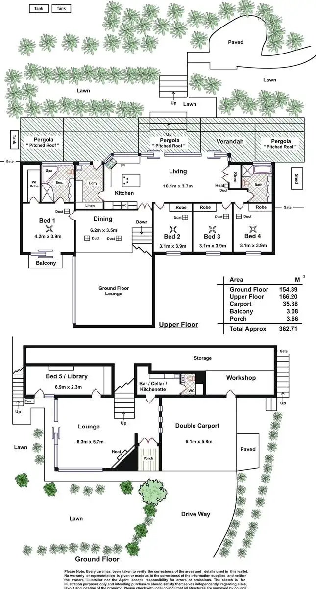 Floorplan of Homely house listing, 32 Hillsdale Avenue, Coromandel Valley SA 5051