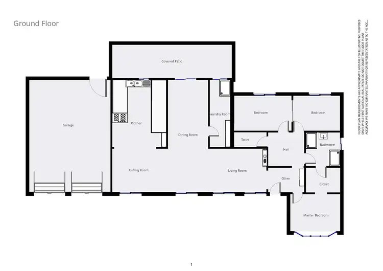 Floorplan of Homely house listing, 10 Rosella Mews, Wodonga VIC 3690