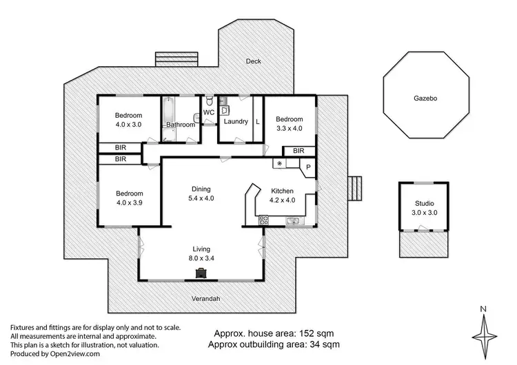 Floorplan of Homely house listing, 43 Glenbervie Road, Dover TAS 7117