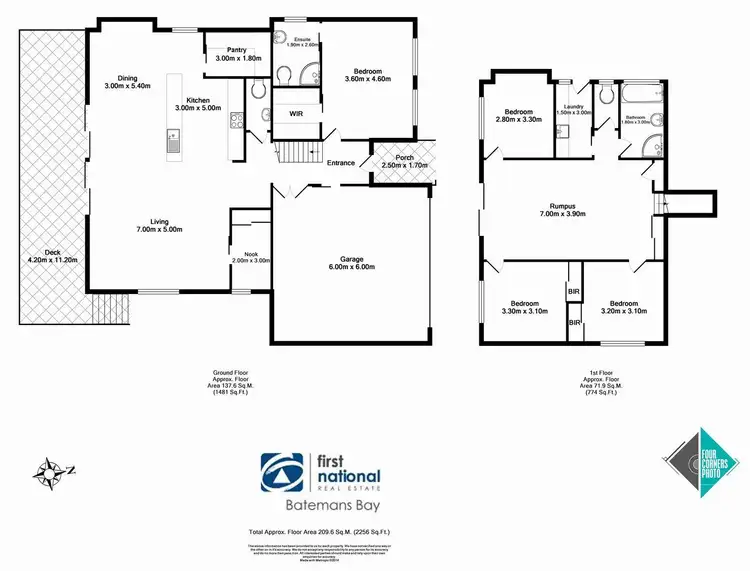 Floorplan of Homely house listing, 10 Mawson Place, Sunshine Bay NSW 2536