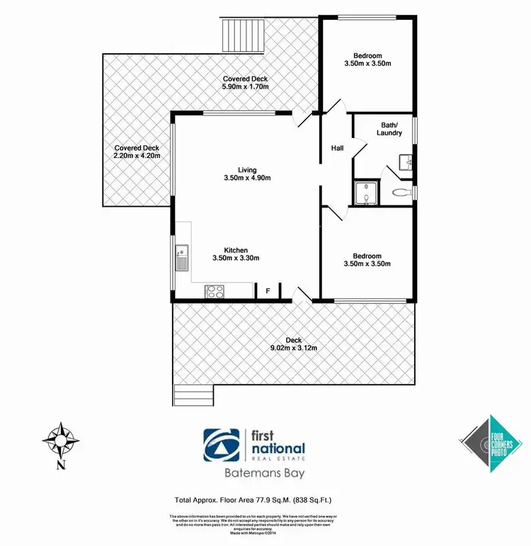 Floorplan of Homely house listing, 12 Batehaven Road, Batehaven NSW 2536