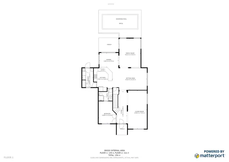 Floorplan of Homely house listing, 4 Nepean Drive, Varsity Lakes QLD 4227