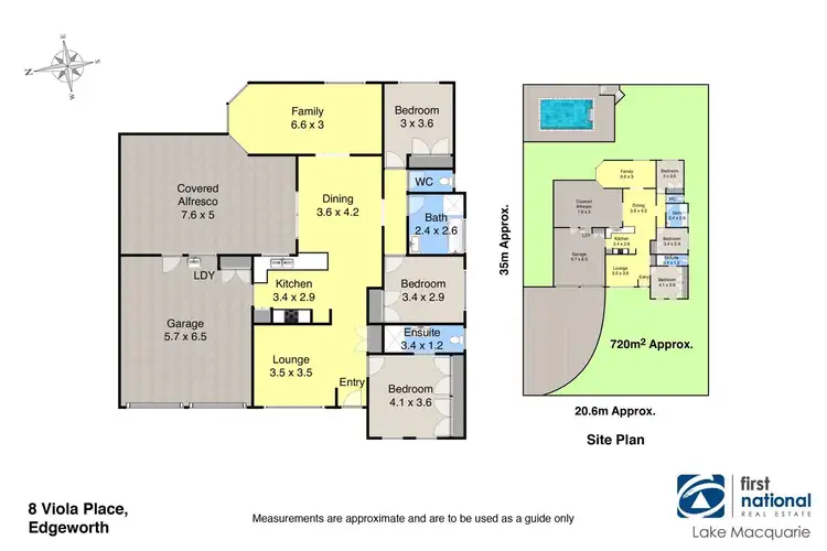 Floorplan of Homely house listing, 8 Viola Place, Edgeworth NSW 2285