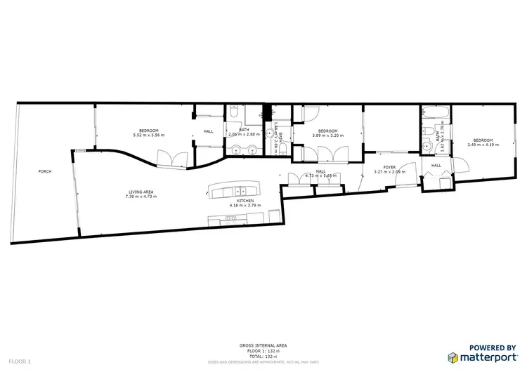 Floorplan of Homely apartment listing, 4/27 Ranier Crescent, Varsity Lakes QLD 4227