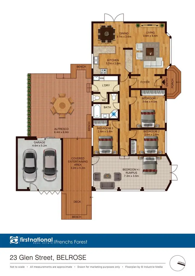 Floorplan of Homely house listing, 23 Glen Street, Belrose NSW 2085
