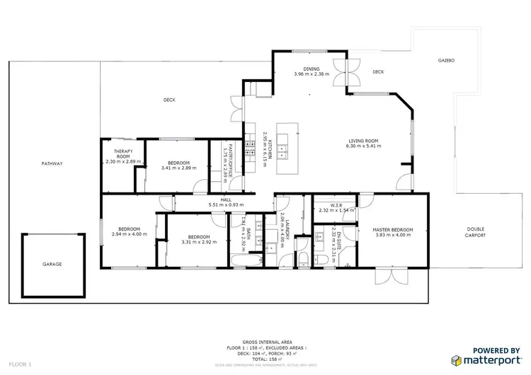 Floorplan of Homely house listing, 5 Sugar Glider Avenue, Djugun WA 6725