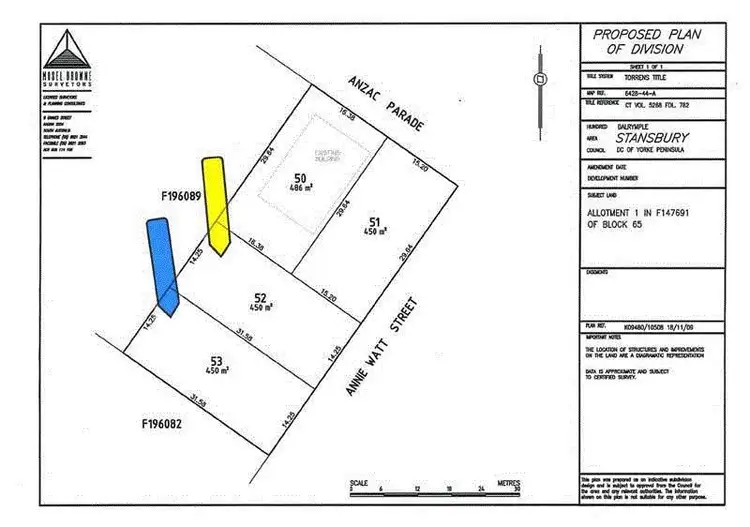 Floorplan of Homely land listing, Lot/53 Annie Watt Street, Stansbury SA 5582