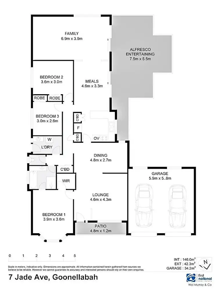 Floorplan of Homely house listing, 7 Jade Avenue, Goonellabah NSW 2480