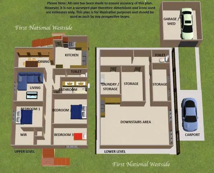 Floorplan of Homely house listing, 12 New Chum Road, Dinmore QLD 4303