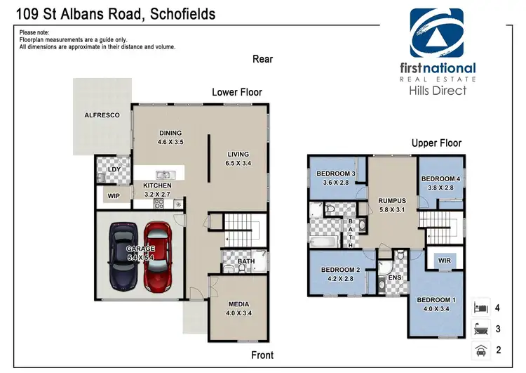 Floorplan of Homely house listing, 109 St Albans Road, Schofields NSW 2762