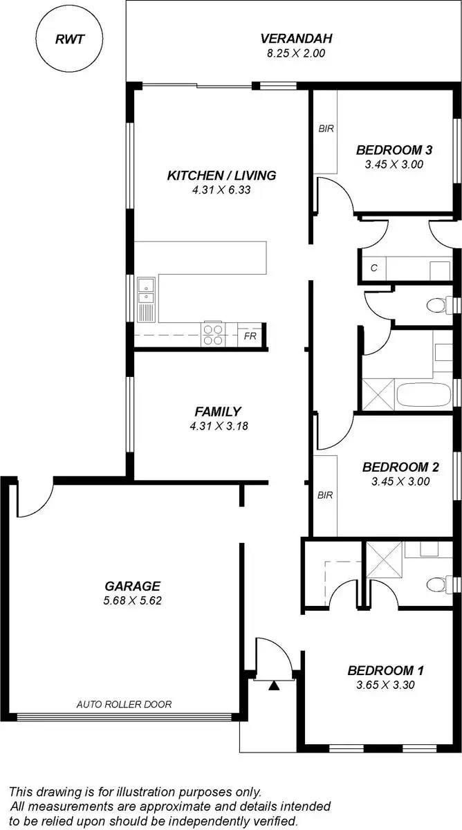 Floorplan of Homely house listing, 21A Wild Street, Williamstown SA 5351