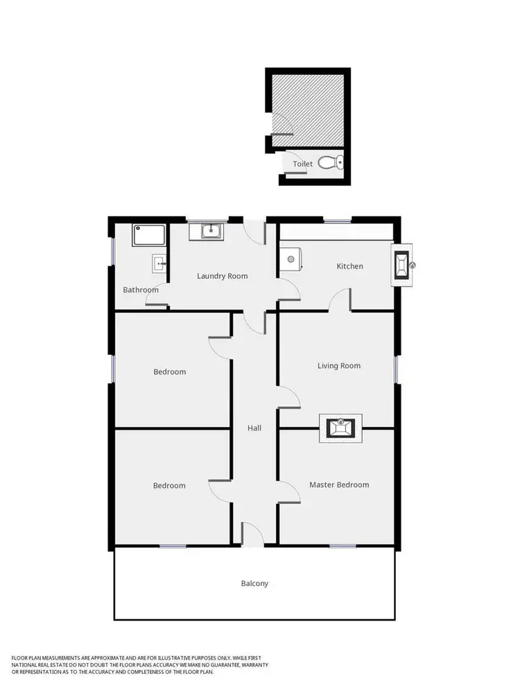 Floorplan of Homely house listing, 183 Lawrence Street, Wodonga VIC 3690