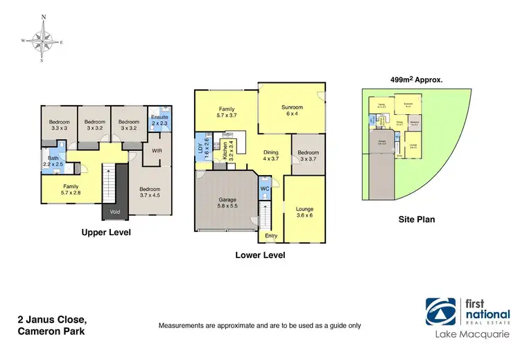 Floorplan of Homely house listing, 2 Janus Close, Cameron Park NSW 2285