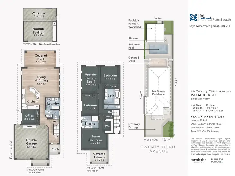 Floorplan of Homely house listing, 10 Twenty Third Avenue, Palm Beach QLD 4221