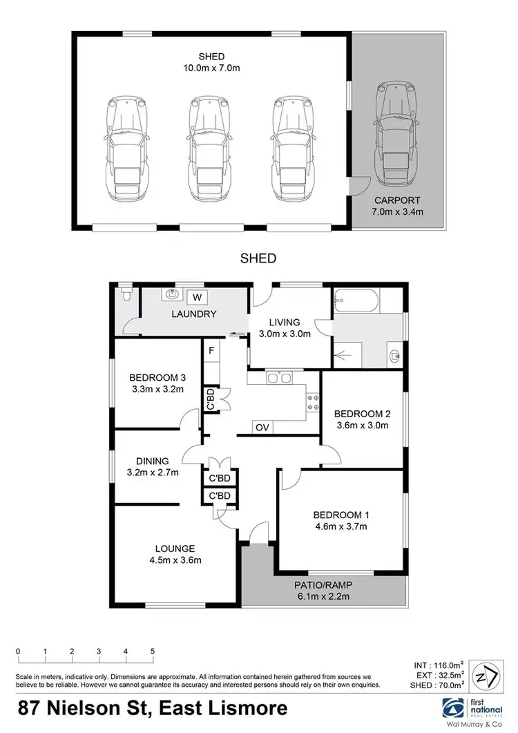 Floorplan of Homely house listing, 87 Nielson Street, East Lismore NSW 2480