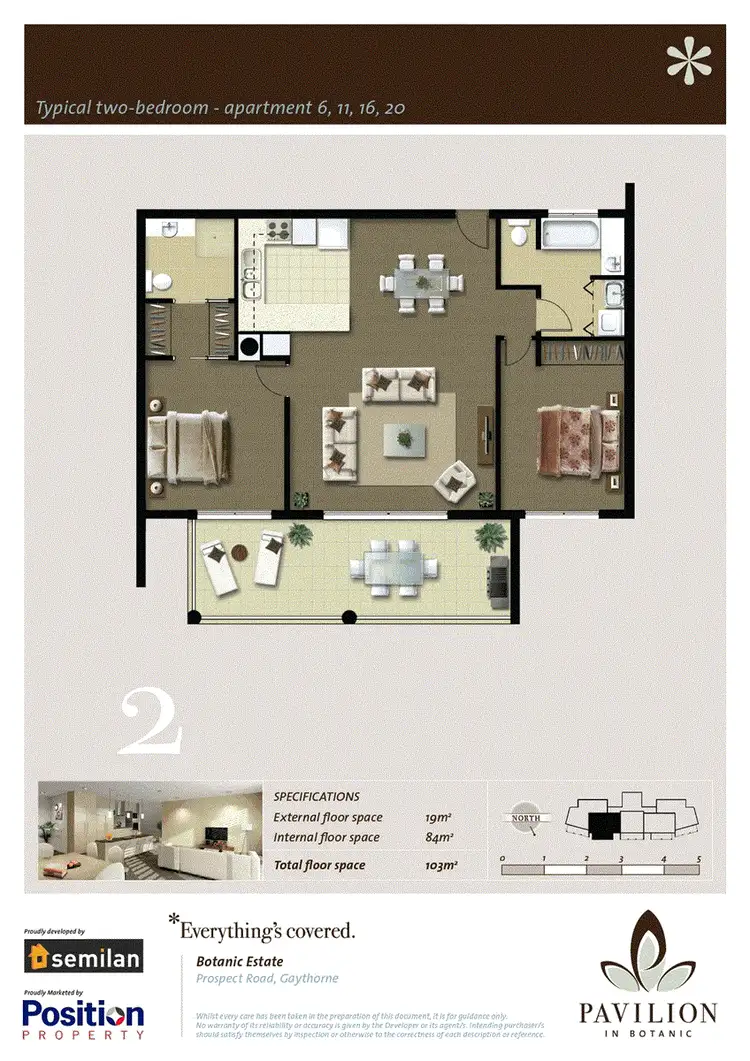 Floorplan of Homely apartment listing, 11/60 Prospect Road, Gaythorne QLD 4051