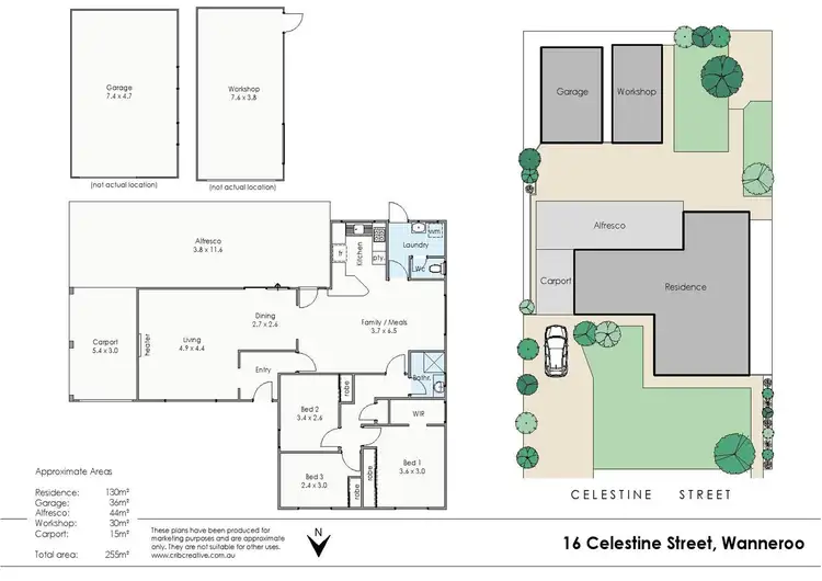 Floorplan of Homely house listing, 16 Celestine Street, Wanneroo WA 6065