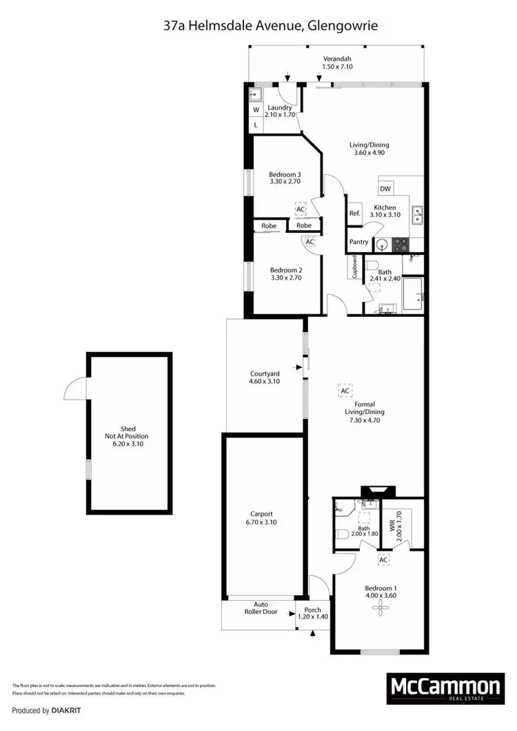 Floorplan of Homely house listing, 37a Helmsdale Avenue, Glengowrie SA 5044