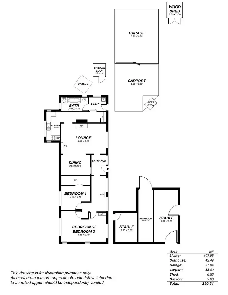 Floorplan of Homely house listing, 109 Sheoak Road, Belair SA 5052