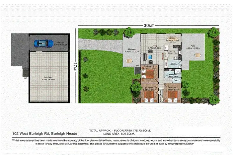 Floorplan of Homely house listing, 102 West Burleigh Road, Burleigh Heads QLD 4220