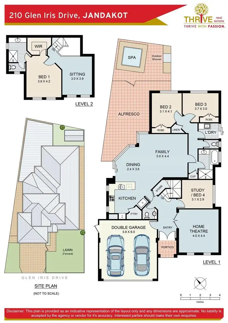 Floorplan of Homely house listing, 210 Glen Iris Drive, Jandakot WA 6164