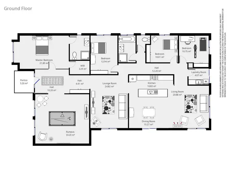 Floorplan of Homely house listing, 5 Ploughlands Court, Tarrawingee VIC 3678