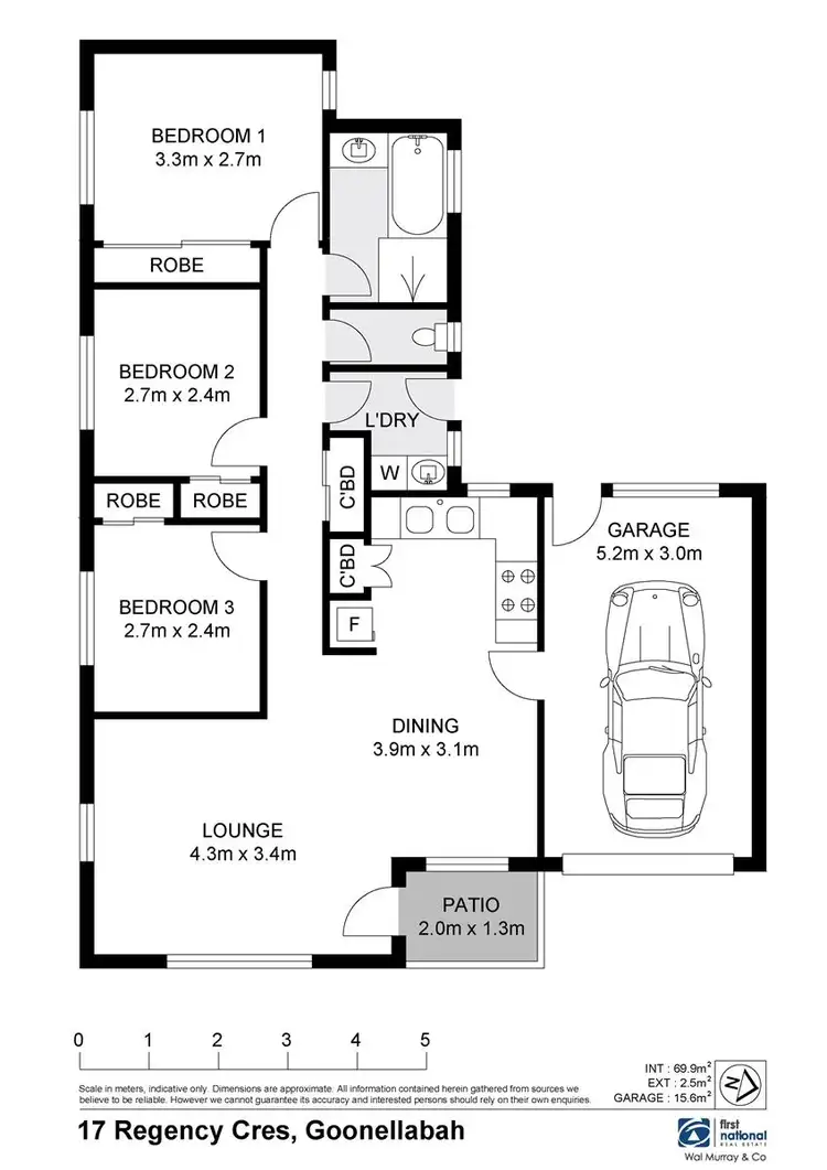 Floorplan of Homely house listing, 17 Regency Crescent, Goonellabah NSW 2480