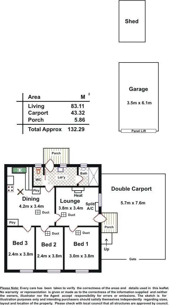 Floorplan of Homely house listing, 28 Bagot Road, Elizabeth South SA 5112