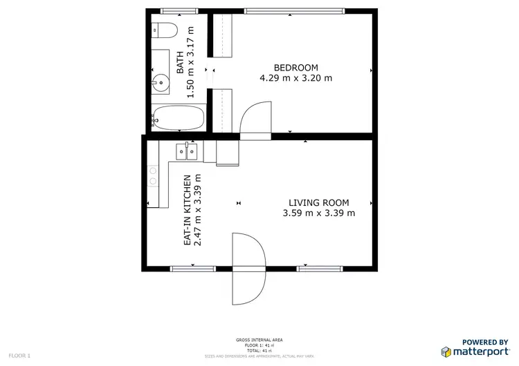 Floorplan of Homely unit listing, 2/2315 Gold Coast Highway, Mermaid Beach QLD 4218