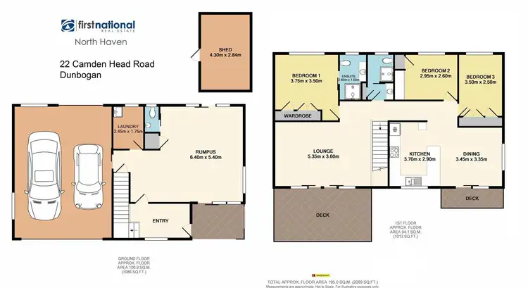 Floorplan of Homely house listing, 22 Camden Head Road, Dunbogan NSW 2443