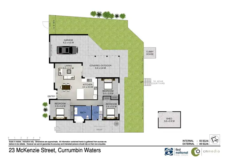 Floorplan of Homely house listing, 23 McKenzie Drive, Currumbin Waters QLD 4223