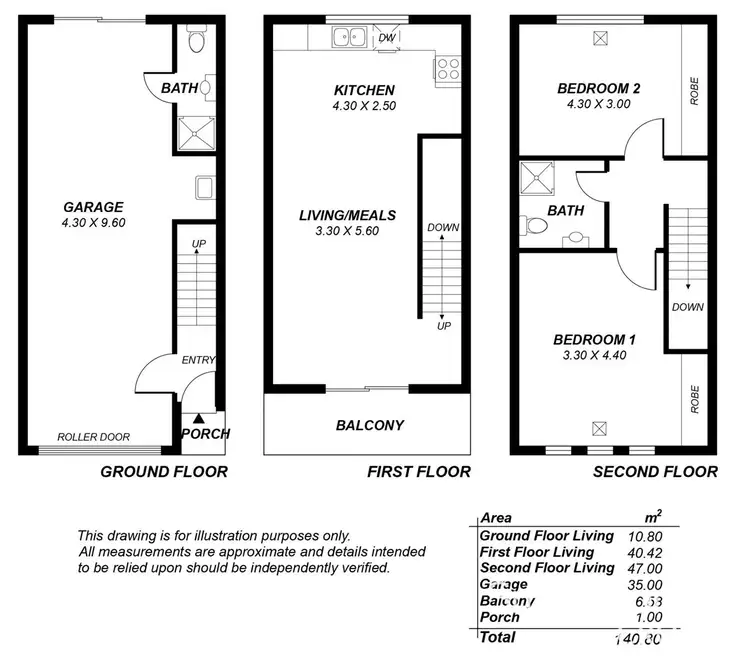 Floorplan of Homely apartment listing, 11/23 25 Metro Parade, Mawson Lakes SA 5095