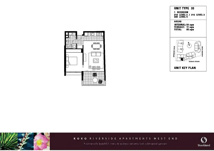 Floorplan of Homely apartment listing, 215/10 Pidgeon Close, West End QLD 4101