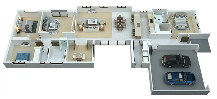 Floorplan of Homely house listing, 11 Reed Court, Numurkah VIC 3636