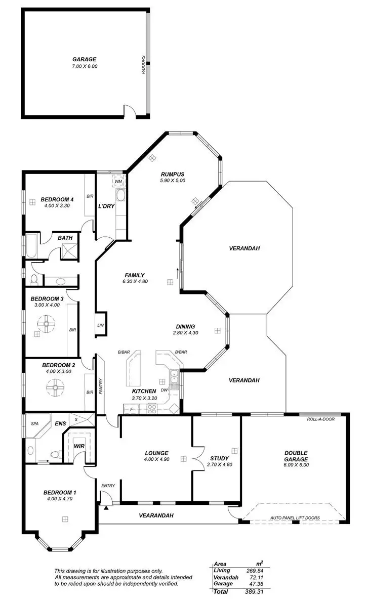 Floorplan of Homely house listing, 23 Domain Commons, Highbury SA 5089