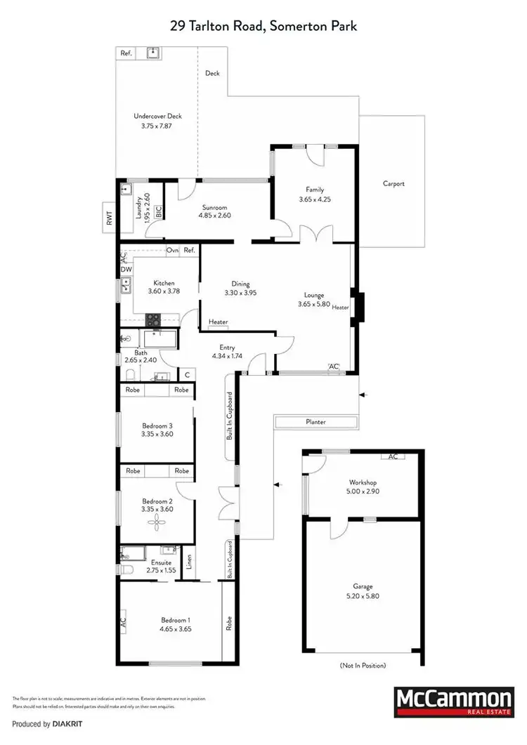 Floorplan of Homely house listing, 29 Tarlton Street, Somerton Park SA 5044