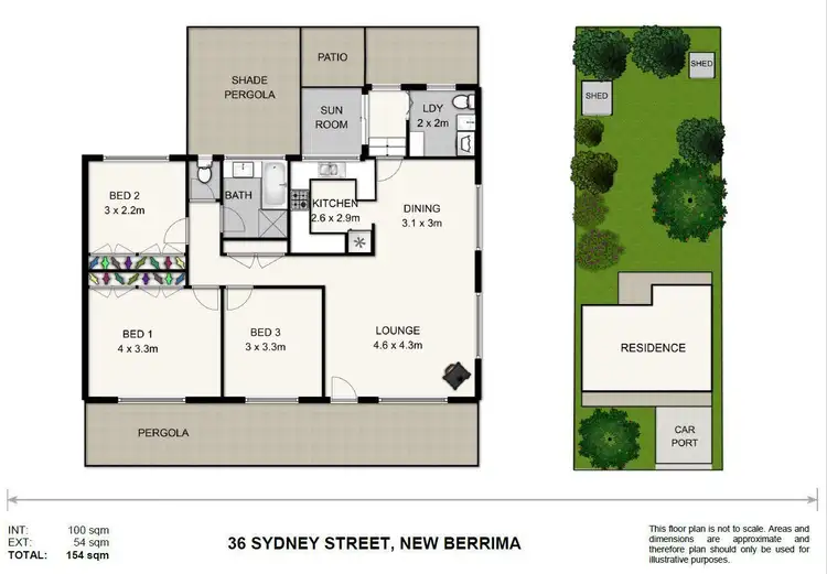 Floorplan of Homely house listing, 36 Sydney Street, New Berrima NSW 2577
