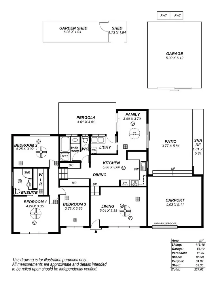 Floorplan of Homely house listing, 11 Panorama Drive, Windsor Gardens SA 5087