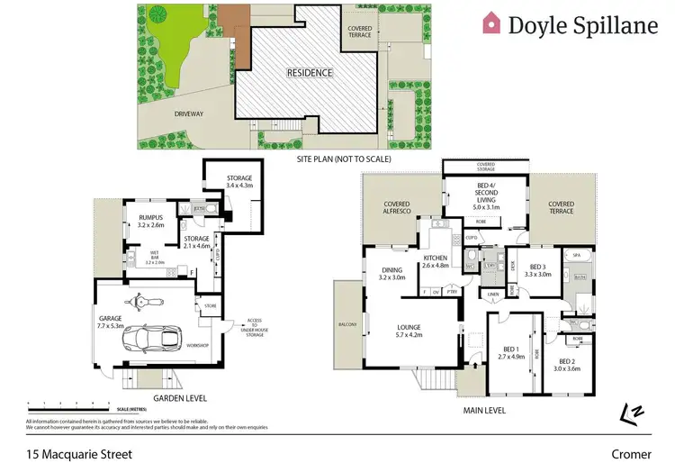 Floorplan of Homely house listing, 15 Macquarie Street, Cromer NSW 2099