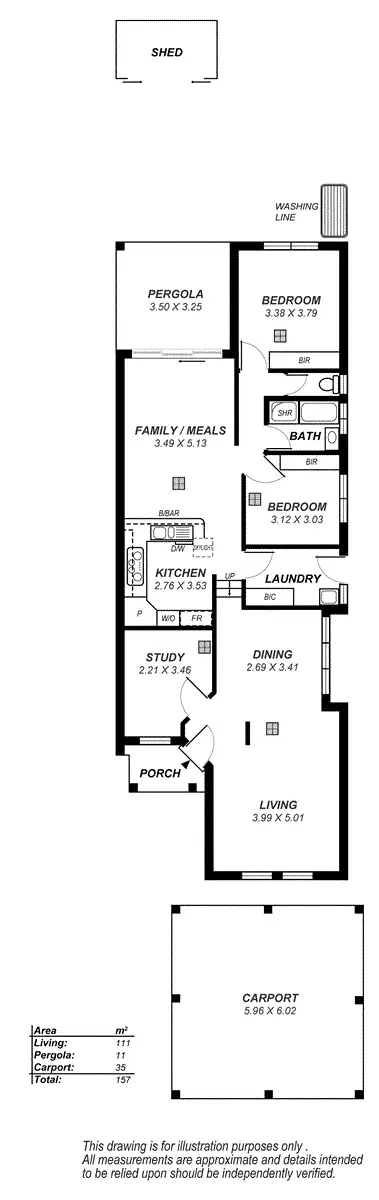 Floorplan of Homely house listing, 66 French Street, Netherby SA 5062