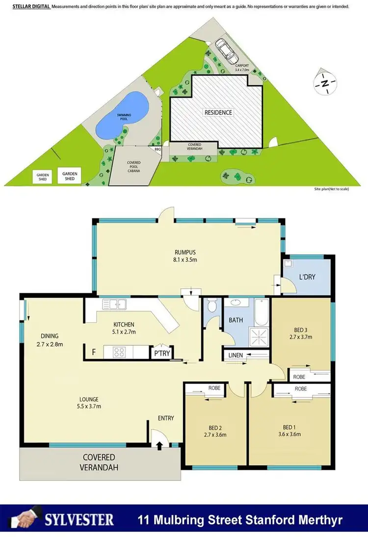 Floorplan of Homely house listing, 11 Mulbring Street, Stanford Merthyr NSW 2327