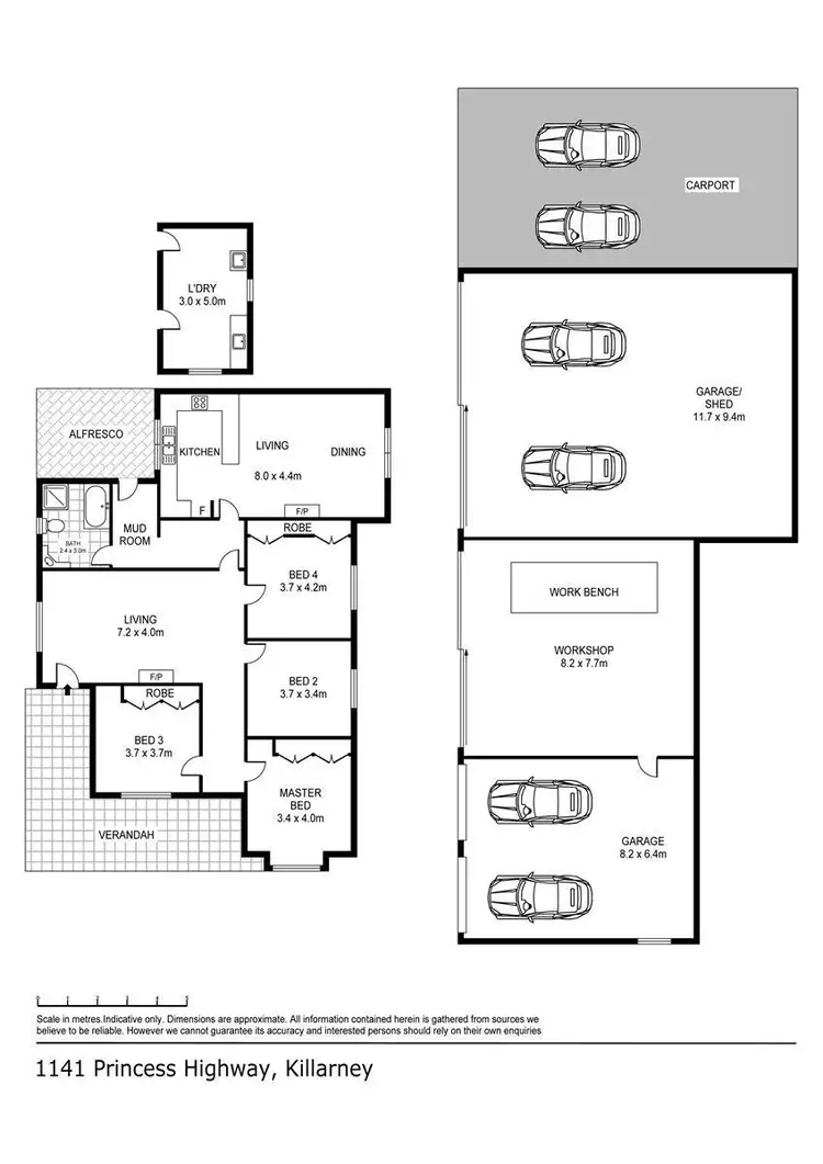 Floorplan of Homely house listing, 1141 Princes Highway, Killarney VIC 3283