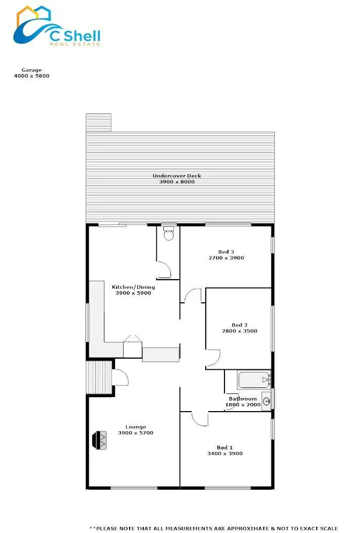 Floorplan of Homely house listing, 43 The Boulevard, Loch Sport VIC 3851