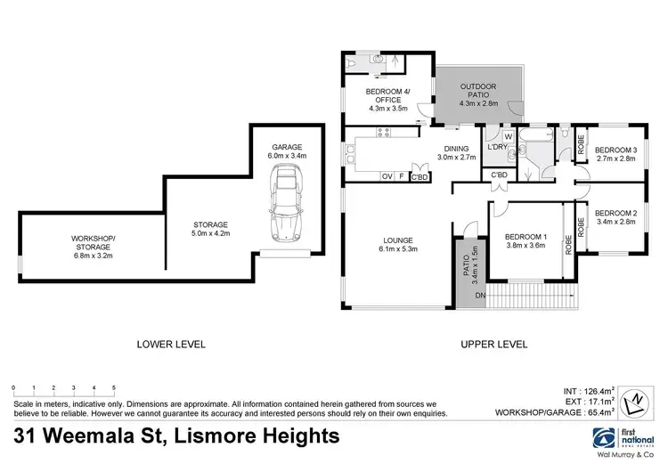 Floorplan of Homely house listing, 31 Weemala Street, Lismore Heights NSW 2480
