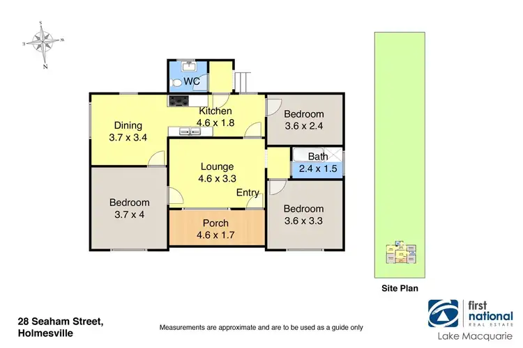 Floorplan of Homely house listing, 28 Seaham Street, Holmesville NSW 2286