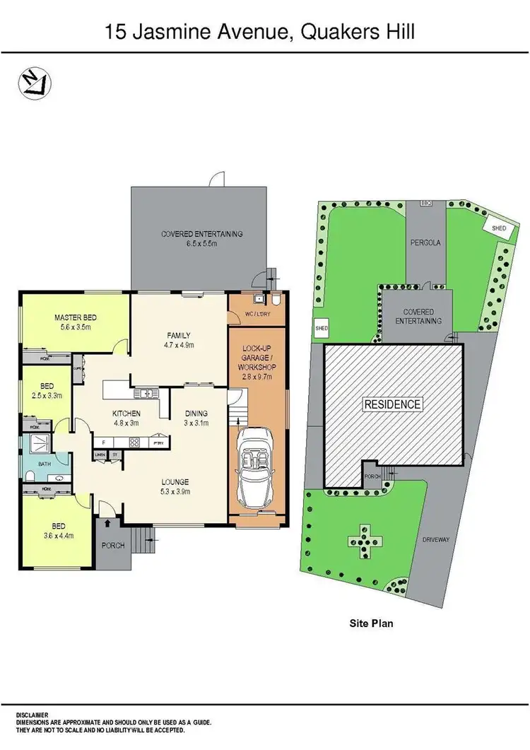 Floorplan of Homely house listing, 15 Jasmine Avenue, Quakers Hill NSW 2763
