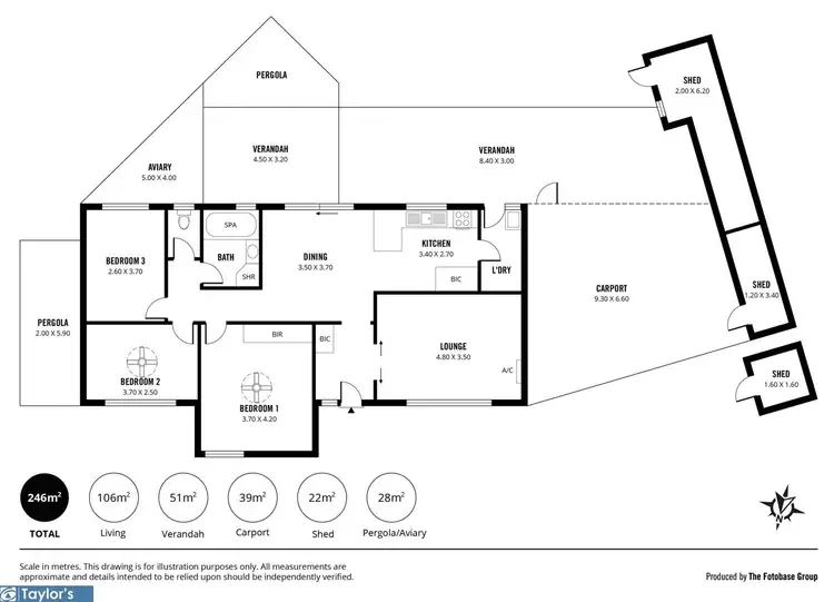 Floorplan of Homely house listing, 1 Earlsfield Avenue, Salisbury East SA 5109
