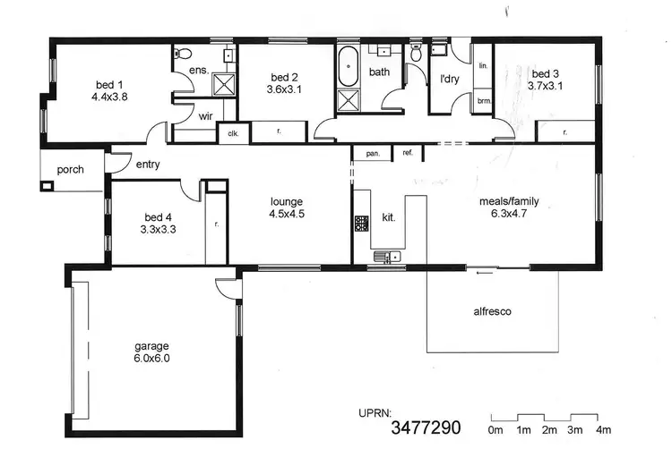 Floorplan of Homely house listing, Address available on request